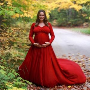 Maternity photo dress